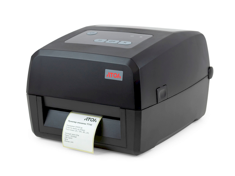 Принтер этикеток АТОЛ TT43 (300 dpi, печать ширина 106 мм, скорость 102 мм/с)