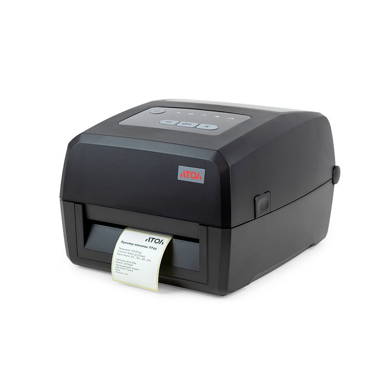 Принтер этикеток АТОЛ TT44 (300 dpi, OTG, LCD, печать ширина 106 мм, скорость 152 мм/с)