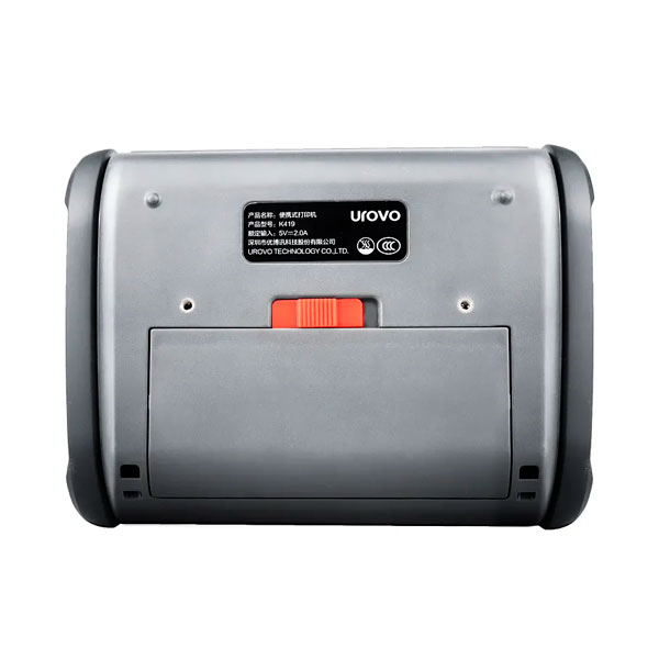 Принтер этикеток UROVO K419-W мобильный (203 dpi, термобумага, этикетки, WiFi / Bluetooth / USB / 2600mAh)