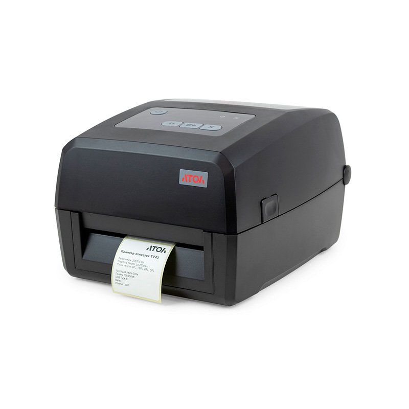 Принтер этикеток АТОЛ TT43 (300 dpi, печать ширина 106 мм, скорость 102 мм/с)