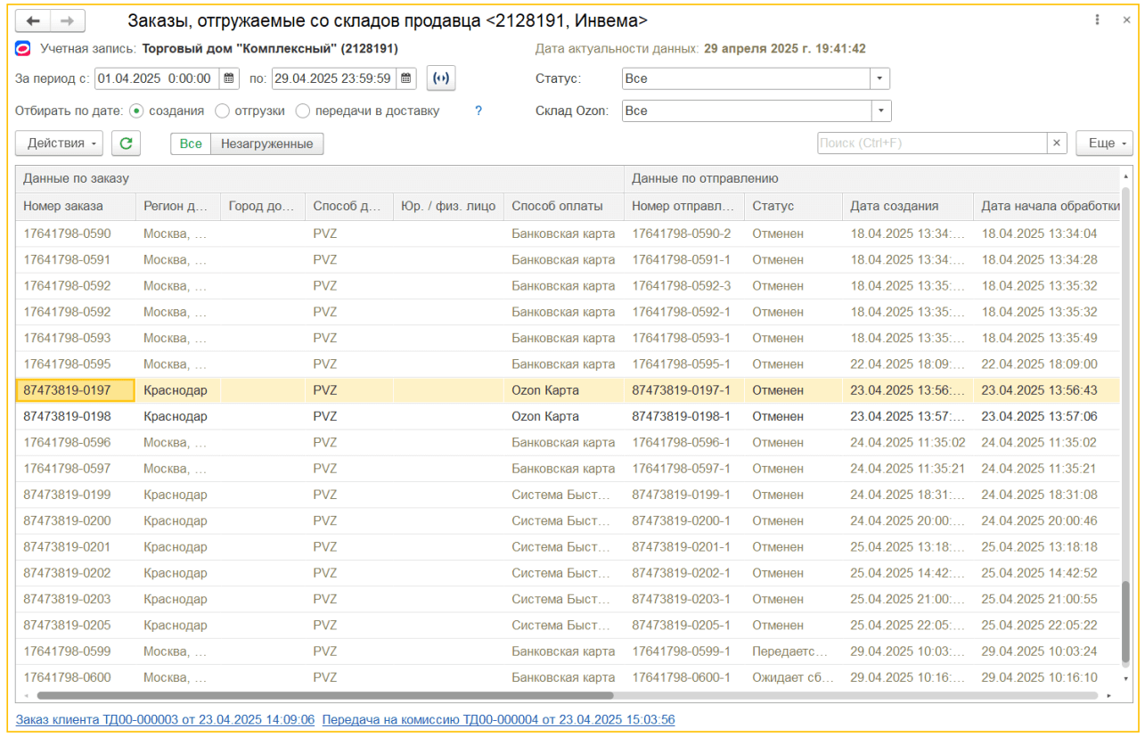 Интеграция типовых конфигураций 1С и Ozon: какие возможности доступны пользователям Изображение sample.jpg