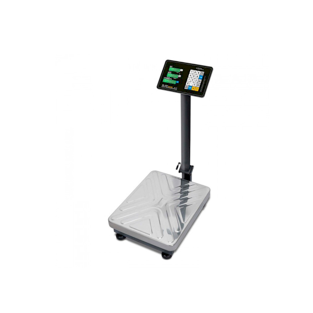 Весы напольные M-ER 333 ACP-150.20/50 TRADER с расчетом стоимости товар LCD