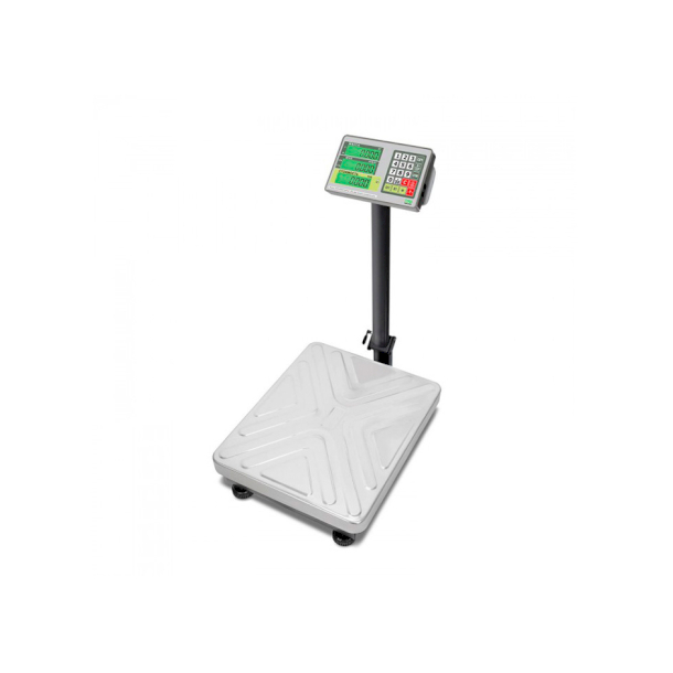 Весы напольные M-ER 335 ACP-150.20 TURTLE с расчетом стоимости товара LCD