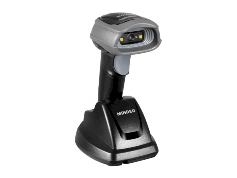 Беспроводной сканер штрихкода 2D MINDEO CS2290-HD серый/черный с подставкой (CS2290-HD(BT))