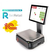 Весы с печатью этикеток M-ER 727 PM-15.2 (15', USB, Ethernet, Wi-Fi)