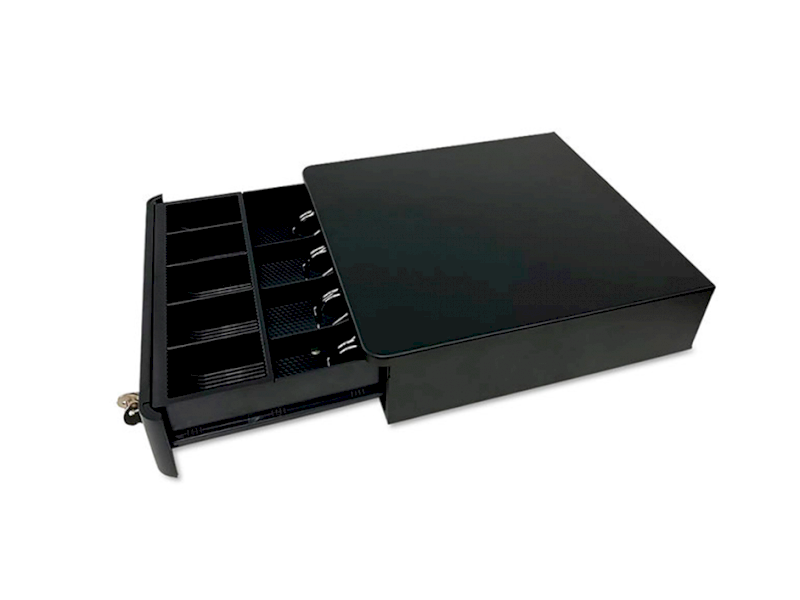 Денежный ящик Space Box-330MR (черный, механический, PUSH)