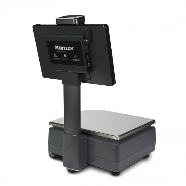  Весы с печатью этикеток M-ER 722PM VISION-AI-15,2