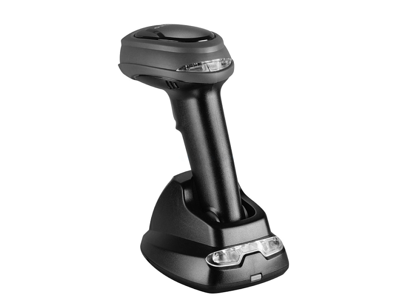 Беспроводной сканер штрих-кода 2D MINDEO CS2291-HD серый/черный с подставкой (CS2291-HD(BT) — фото 4