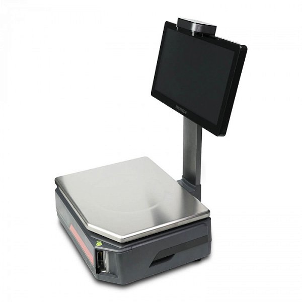  Весы с печатью этикеток M-ER 722PM VISION-AI-15,2