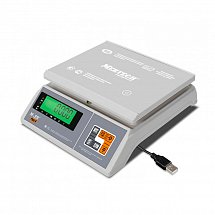 Весы фасовочные настольные с интерфейсами для подключения к ПК M-ER 326 AFU-3.01 «Post II» LCD USB-COM