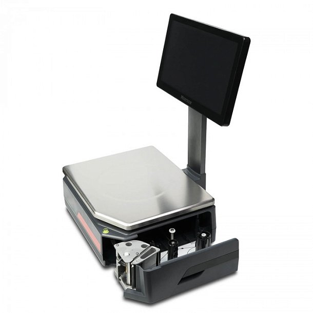 Весы с печатью этикеток M-ER 722PM-15,2