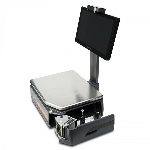  Весы с печатью этикеток M-ER 722PM VISION-AI-15,2