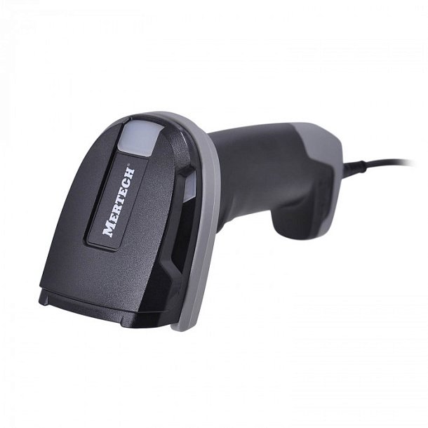 Проводной сканер штрихкода Mertech 2410 P2D SUPERLEAD USB Black