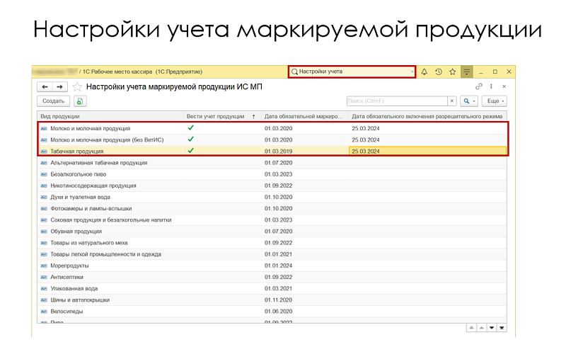 Как работать с разрешительным режимом продажи маркированных товаров в 1С:РМК