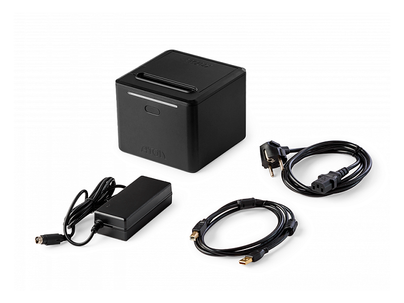 ККТ Атол 22 v2 Ф. Черный. c ФН 1.1М 36 мес. USB. RS-232. Ethernet. 5.0