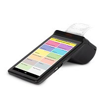 Смарт-терминал АТОЛ Sigma 7. Черный + 1С: Мобильная касса + Сопровождение на 12 мес.