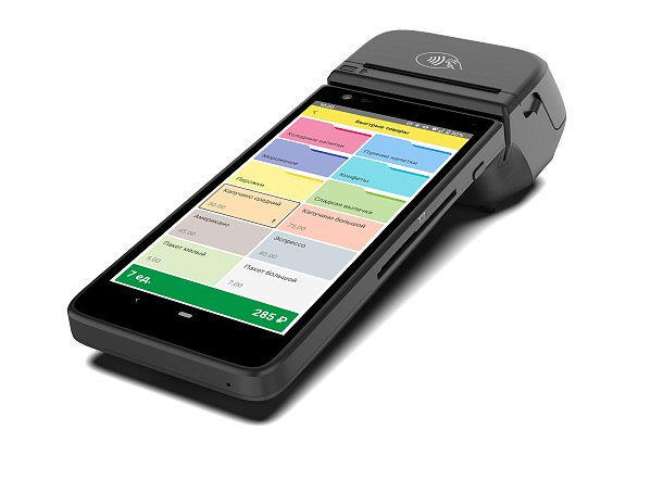 Смарт-терминал АТОЛ СТБ 6  1С:Мобильная касса  Сопровождение на 12 мес.