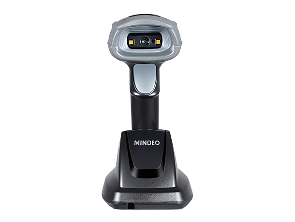 Беспроводной сканер штрих-кода 2D MINDEO CS2291-HD серый/черный с подставкой (CS2291-HD(BT)