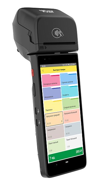 Смарт-терминал АТОЛ СТБ 6  1С:Мобильная касса  Сопровождение на 12 мес.
