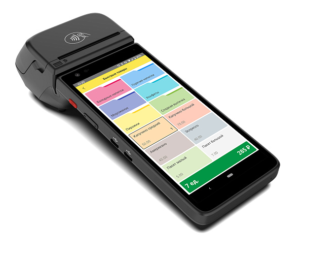 Смарт-терминал АТОЛ СТБ 6  1С:Мобильная касса  Сопровождение на 12 мес.