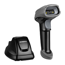 Беспроводной сканер штрих-кода 2D MINDEO CS2291-HD серый/черный с подставкой (CS2291-HD(BT)