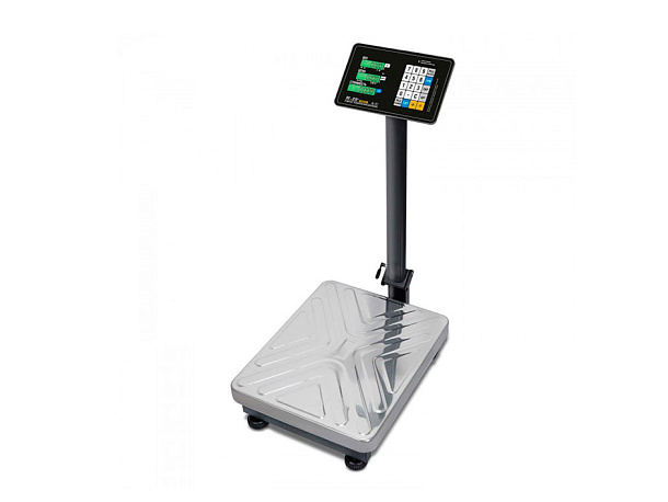 Весы напольные M-ER 333 ACP-150.20/50 TRADER с расчетом стоимости товар LCD