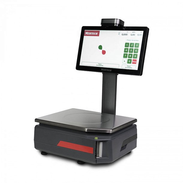  Весы с печатью этикеток M-ER 722PM VISION-AI-15,2